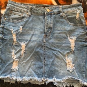 Jean skirt
